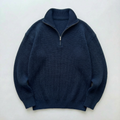 Heavy Knit Half-Zip Sweater